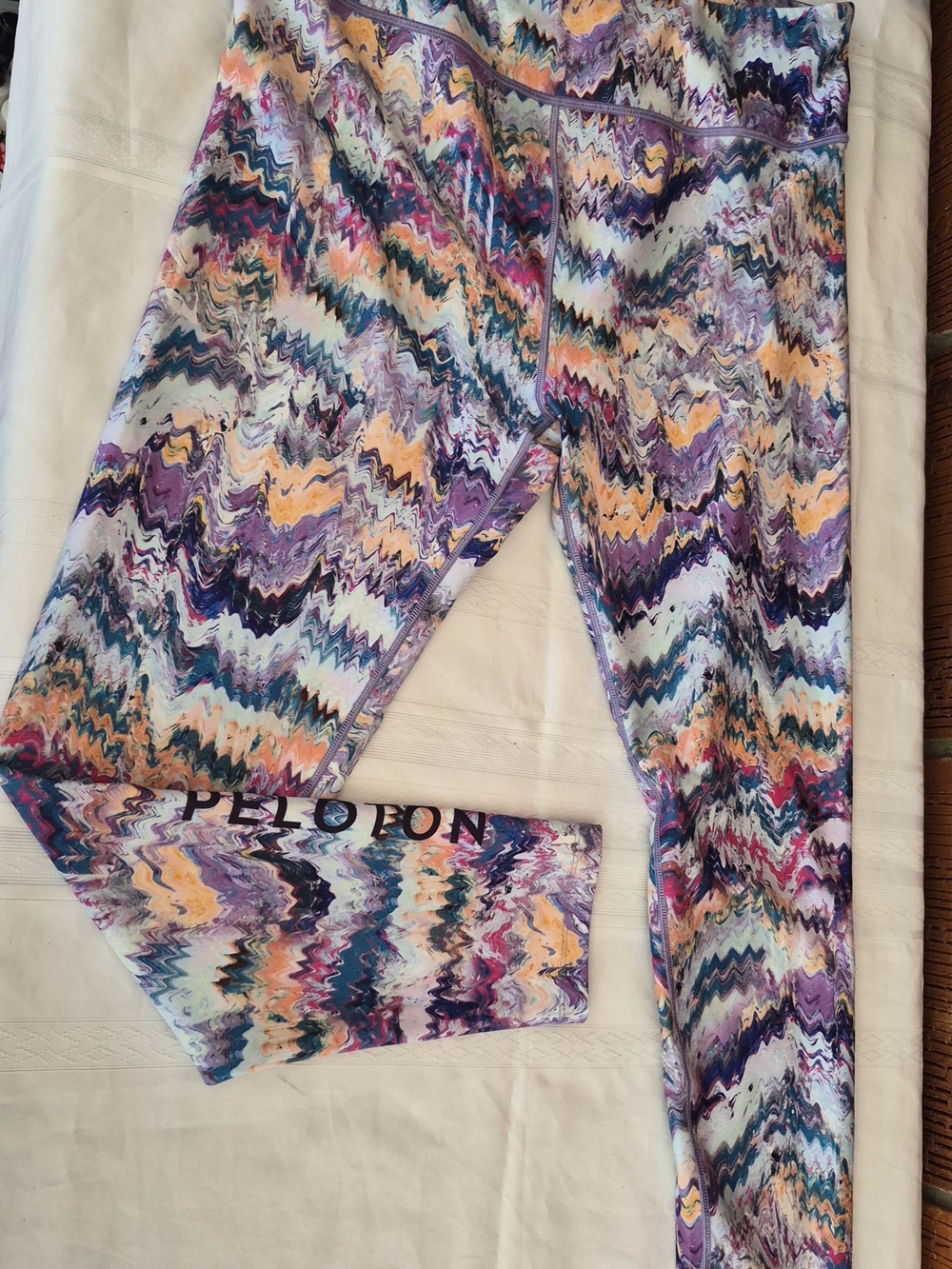 Peloton Purple Multi-Pattern Women's Leggings